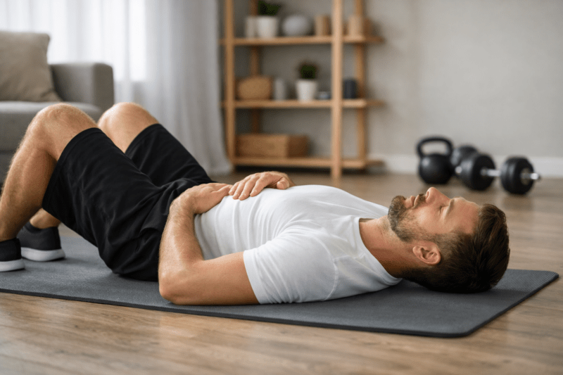 La respiration diaphragmatique pour soulager les lombaires